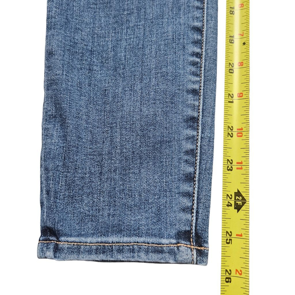 American Eagle 10 Short Next Level Stretch Blue High Rise Skinny Jeggings - Picture 4 of 6